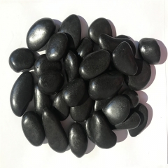 TM-PB003 Polished Surface Black Pebble