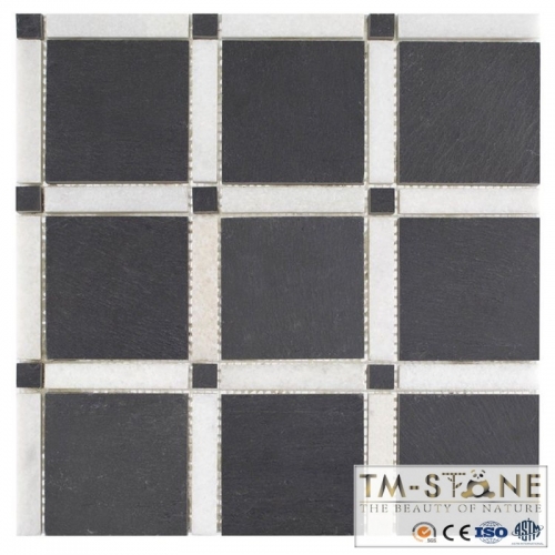 TM-M041 Black and White Mosaic