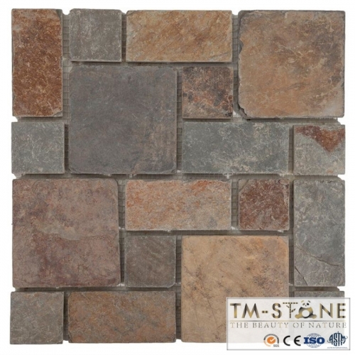 TM-M011 Parquet Mosaic Decor.Stone