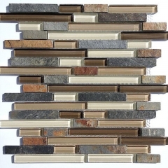 TM-M005 Glass and Stone Mosaic