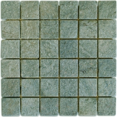 TM-M069 Green Quartz Mosaic