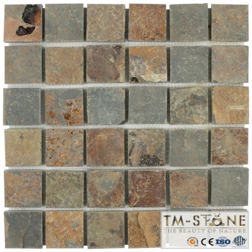 TM-M007 Rusty Slate Mosaic