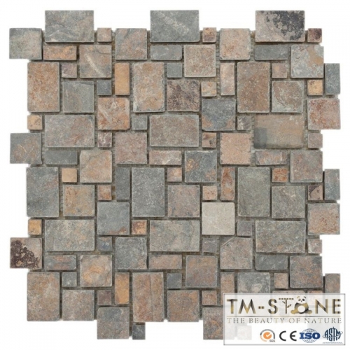 TM-M021 Rustic Slate Mosaic