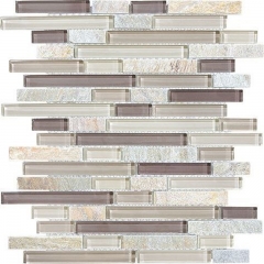 TM-M006 Glass Stone Mosaico