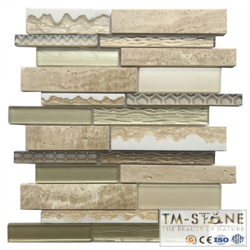 TM-MCY201 Glass Mosaic Stone