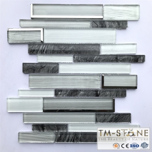 TM-MMS303 Transparent Glass Mosaic