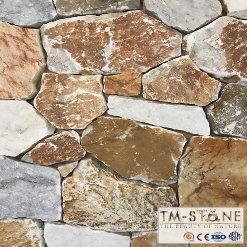 TM-WL027 Yellow Loose Stone Wall