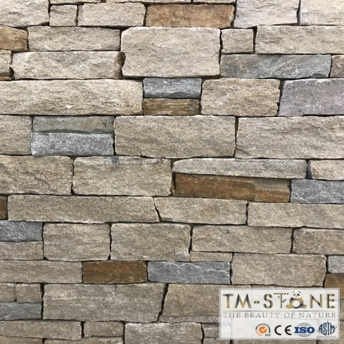 TM-WL018 Hemp Gray Loose Stone Wall