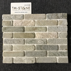 TM-TPB008 Natural Colorful Tumbled Stone Peace Brick