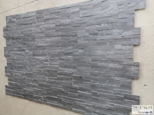 TM-W003J Luxury Charcoal Black Slate Walling