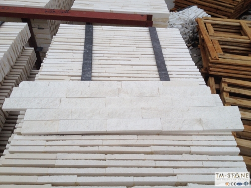 TM-W162X White Sand Wall Stone