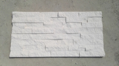 TM-W161X Z clad 15X60cm White Sand Stone Split Face Wall Panels