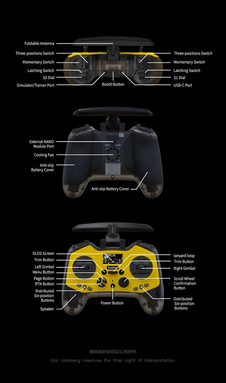 Jumper Bumblebee FPV Radio Controller 11