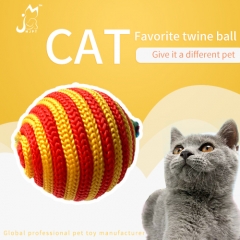 wholesale assorted color sound cat scratcher ball