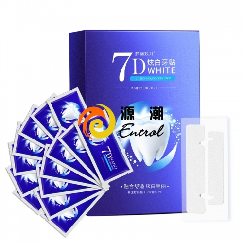7D tooth whitening strips