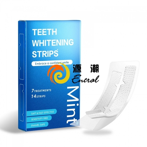 Mint tooth whitening strips