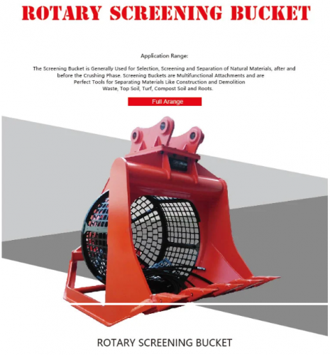 Rotary Screening Bucket