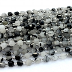 black hair needle quartz