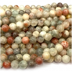 Natural Genuine Gold Arusha Sunstone Round Loose Gemstone Stone Beads Jewelry Design Necklace Bracelets 07675