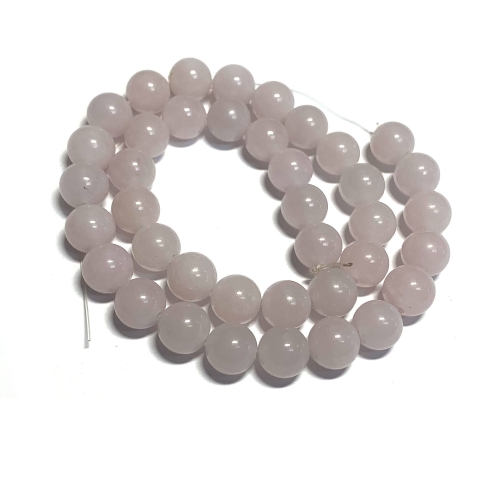 On Sale Dyed Pink Jade Necklaces Bracelets Round Loose Beads 08634-9