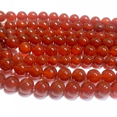 On Sale Natural Genuine Red Agate Necklaces Bracelets Round Loose Beads 08635