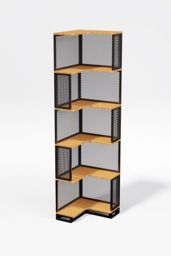 corner bookshelf