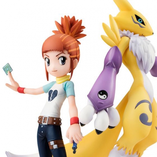 (Pre-order Closed)Megahouse G.E.M Series Digimon Tamers 3 Ruki Makino & Renamon