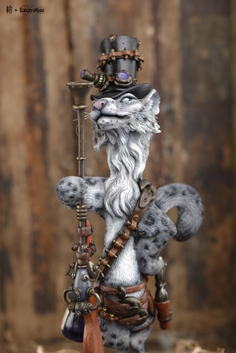 (Sold out)Steampunk Snow Leopard By Mitsuji Kamata x Manas SUM