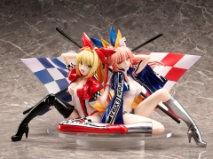 (Back-order Closed)plusone x Stronger Fate Extra Nero Claudius & Tamamo no Mae TYPE-MOON Racing ver. 1/7 Figures