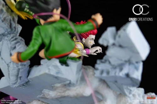Statue Gon VS Hisoka Battle At The Heavens Oniri Creations