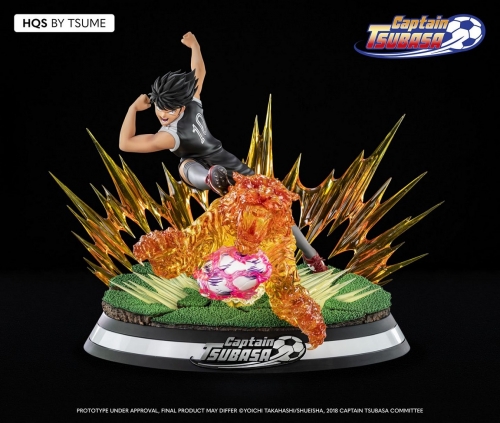 (Sold Out)CAPTAINE TSUBASA Kojiro Hyuga : Tiger Shot 1/6 Scale Statue By Tsume Art