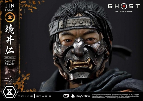 (Pre-order Closed)Regular Version Ghost of Tsushima Jin Sakai, The Ghost -Ghost Armor- 1/4 Scale Statue By Prime 1 Studio