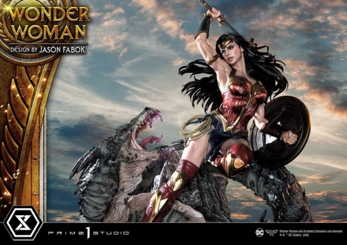 (Pre-order Closed)Regular Wonder Woman versus Hydra (Concept Design By Jason Fabok) By Prime 1 Studio