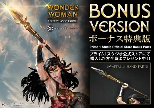 (Pre-order Closed)Exclusive+ Bonus Wonder Woman versus Hydra (Concept Design By Jason Fabok) By Prime 1 Studio