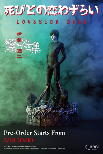 (Pre-order Closed)Regular Version The Lovesick Dead Series: The Crossroads Pretty Boy By Ito Junji Authorized 1/6 Scale Statue Made by Echoew Gallery