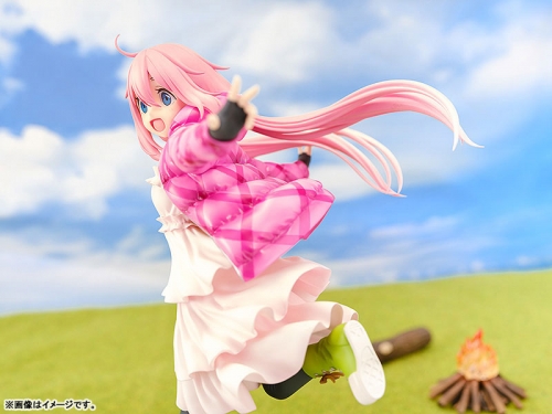 (Pre-order Closed)WING Yuru Camp Nadeshiko Kagamihara 1/7 Figure