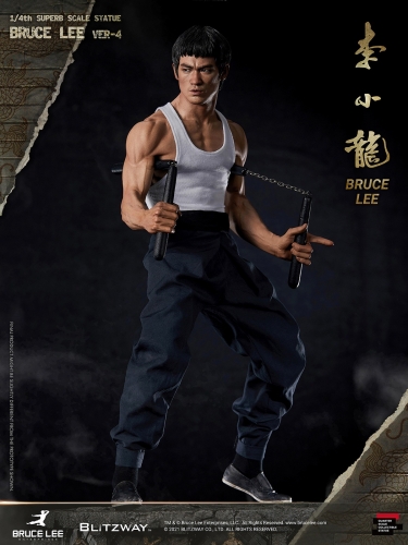 (Pre-order Closed)Bruce Lee Ver-4 BW-SS-20901 1/4 Scale Statue By Blitzway