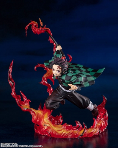 (Sold Out)BANDAI SPIRITS Figuarts ZERO Tanjiro Kamado Full Concentration Demon Slayer Figure: Kimetsu no Yaiba