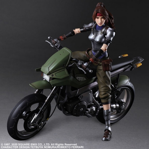 (Pre-order)Square Enix Final Fantasy VII Remake PLAY ARTS Kai Jessie & Bike SET