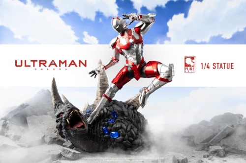 (Sold Out) Ultraman vs. Black King 1/4 Scale Statue By PureArts