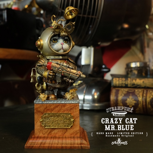 (Pre-order) CRAZY CAT MR.BLUE By STEAMARTS