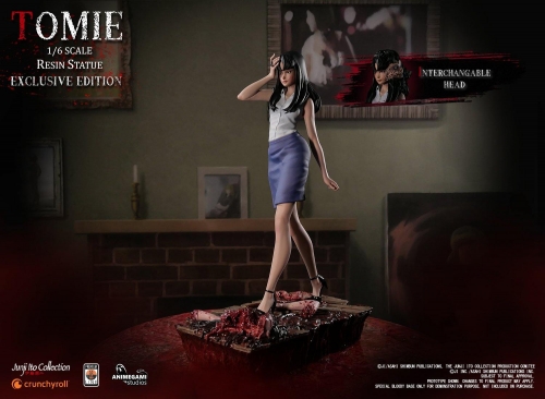 (Pre-order) EXCLUSIVE EDITION Junji Ito Collection Tomie Kawakami 1/6 Scale Resin Statue By Animegami Studios