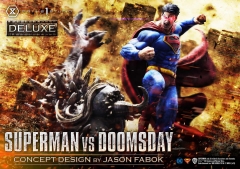 (Pre-order Closed) DX Bonus Ver. Superman (Comics) Superman VS Doomsday (Concept By Jason Fabok) UMMDC-05DXS 1/3 Scale Statue By Prime 1 Studio