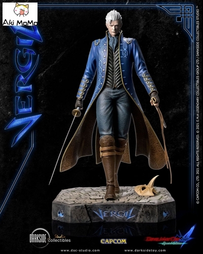 (Pre-order) Devil May Cry 4 Publius Vergilius Maro Vergi 1/4 Scale Statue 908691 By DarkSide Collectibles Studio x Capcom