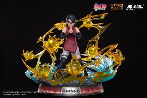 (Back-order) BORUTO NARUTO Figure NEXT GENERATIONS Uchiha Sarada 1/4 Scale Statue By Fire Spirit