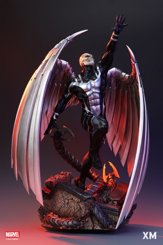 (Pre-order) Marvel X-Men Archangel X Force Ver B 1/4 Scale Statue by XM Studios