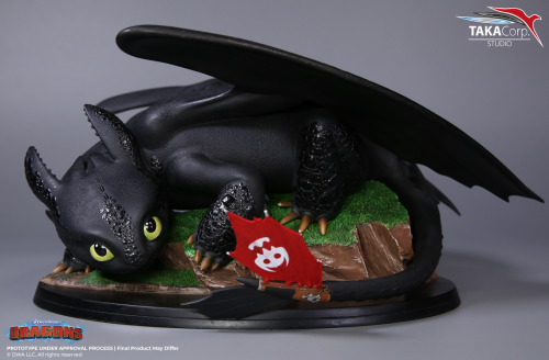 (Pre-order) Taka Crop Studio How to train your dragon Toothless PVC 1/8 Figure