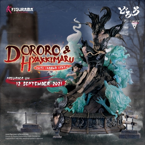 (Pre-order) (Exclusive sale) Dororo & Hyakkimaru Elite Fandom 1/6 Scale Statue By Figurama Collectors