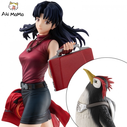 (Pre-order) Megahouse GALS Series Rebuild of Evangelion Misato Katsuragi & Penpen Figure