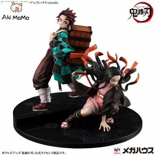 (In Stock) MegaHouse Precious G.E.M. Series Demon Slayer Figure: Kimetsu no Yaiba Kamado Siblings Set